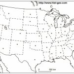 Us Outline Map   States And Capitals   Free Printable Us Map With States And Capitals