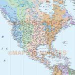 Us Time Zone Map With Cities Detailed North America Zones At Best   Printable North America Time Zone Map