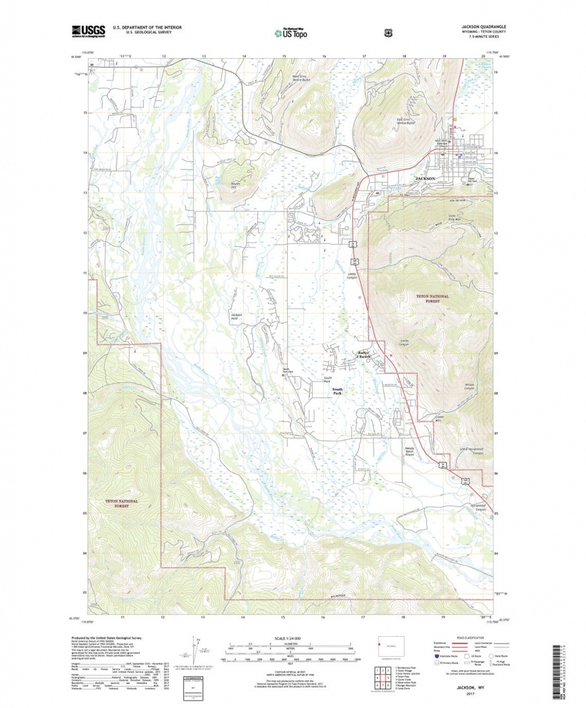 Us Topo: Maps For America - Printable Topographic Map