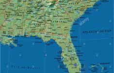 Usa And Caribbean Map Maps Florida A8Bj25 | D1Softball - Map Of Florida And Caribbean