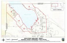 Usa, California: Draft Planning Map For Salton Sea Sets Asides Land - Salton Sea California Map