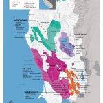 Usa: California, North Coast Wine Map In 2019 | Drinks | Wine Folly   California Wine Map Poster