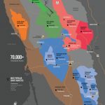 Usa: California, North Coast Wine Map In 2019 | Wine Guides   California Wine Tours Map