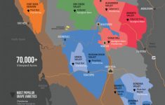 Usa: California, North Coast Wine Map In 2019 | Wine Guides - Sonoma Wine Country Map California