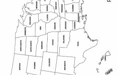 Usa Coloring Page - Labeled With States Names - From Print Color Fun - Us Map With States Labeled Printable