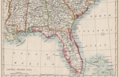 Usa Grand Sud. Caroline Du Sud Floride Géorgie Alabama Mississippi - Mississippi Florida Map