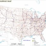 Usa Interstate Highways Map Valid Us With Highway System Printable   Printable Us Map With Interstate Highways