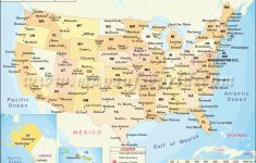 Usa States And Capitals Map Printable Best Of United States Map - Us Map With Cities And States Printable
