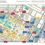 Usc University Park Campus Parking Structures, Entrances Get New   Usc Campus Map Printable