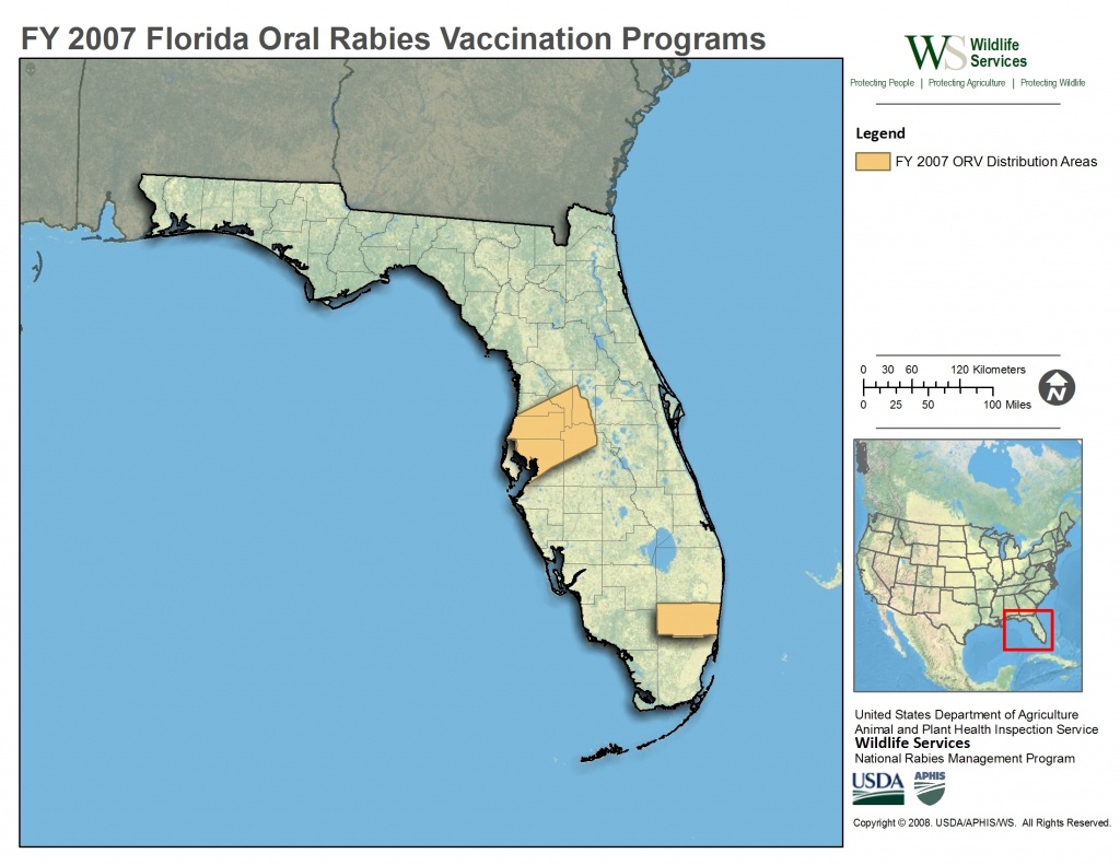 Usda Aphis | Florida Orv Distribution Data - Usda Map Florida