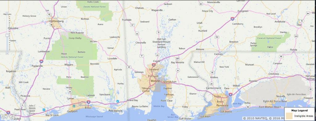 Usda Rural Development Loan - Mobile, Al - Usa Home Financing - Usda Loan Eligibility Map Florida
