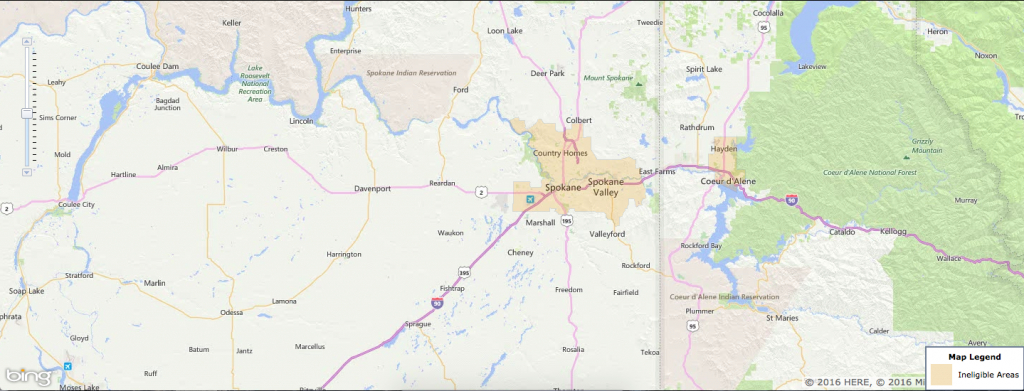 Usda Rural Development Loan - Spokane, Wa - Usa Home Financing - Usda Home Loan Map Texas
