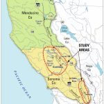 Usgs California Water Science Center   Water Resources Availability   Sonoma Valley California Map