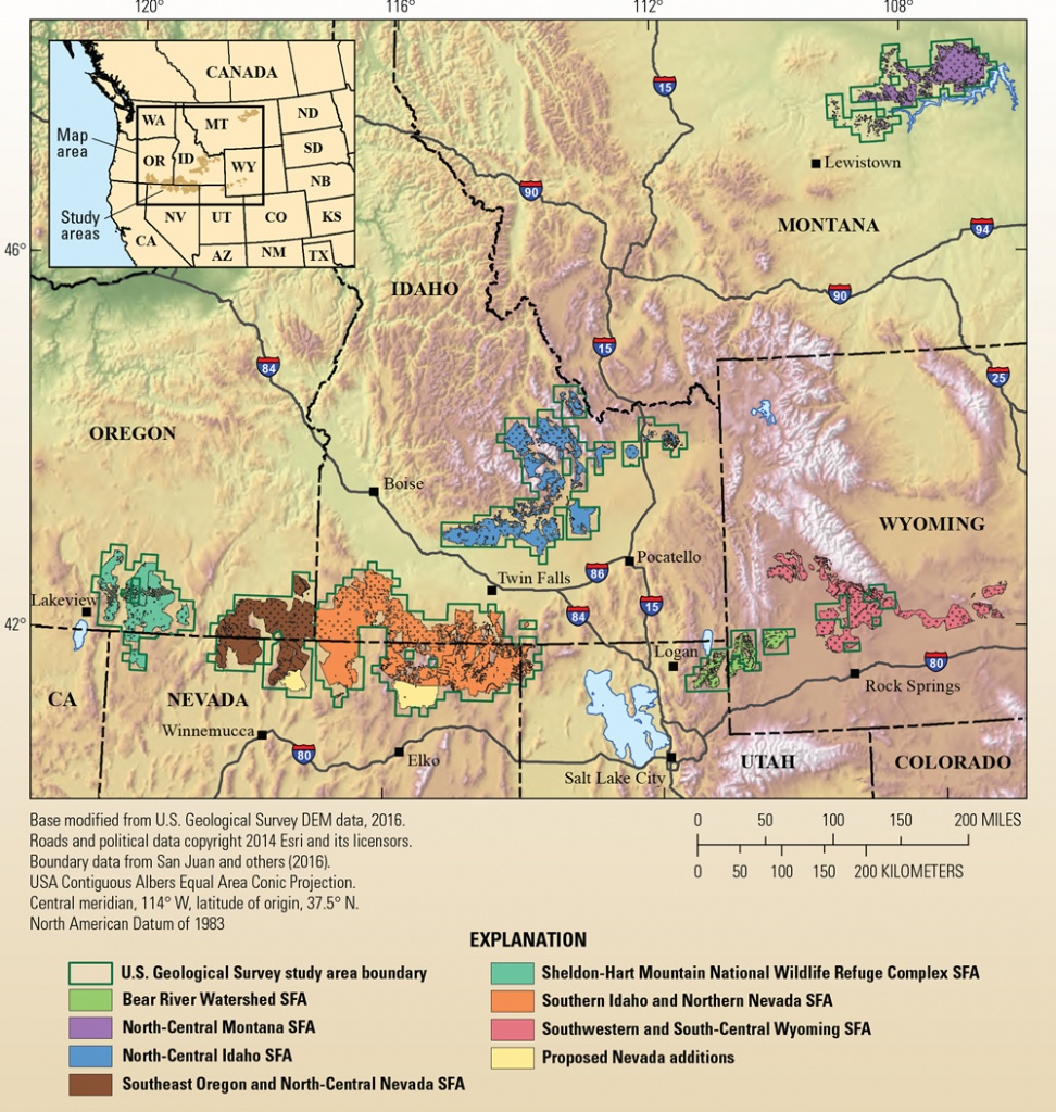 Usgs Mineral Resources On-Line Spatial Data - Texas Mineral Classified Lands Map