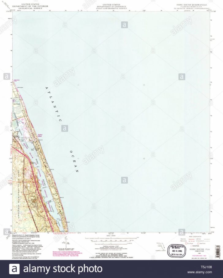 Map Of Florida Showing Hobe Sound