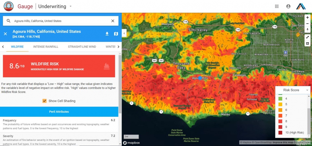 Using Wind Data To Understand The Most Destructive Wildfires In - California Wildfire Risk Map