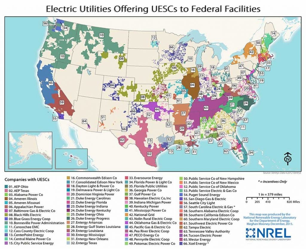 Utility Energy Services Contracting (Uesc) | Con Edison Solutions - Florida City Gas Service Area Map