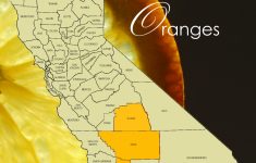 Valencia Orange Production California - - Valencia California Map