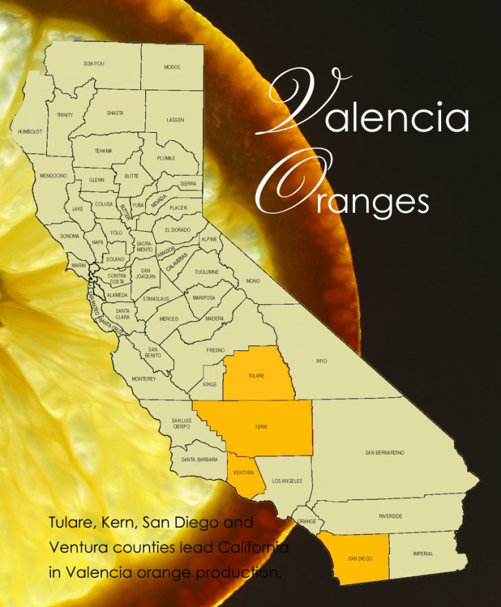 Valencia California Map