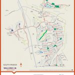 Valencia Paseo System And Map   Valencia Santa Clarita Ca   Valencia California Map