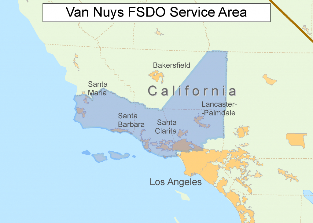 Van Ives California Map | Metro Map - Van Nuys California Map