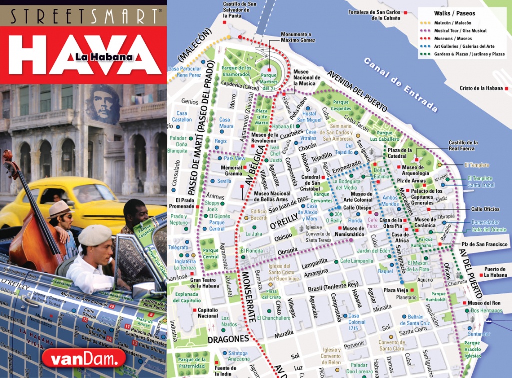 Vandam - Cuba &amp;amp; Havana Maps, Hot Off The Press - Havana City Map Printable