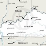 Vector Map Of Kentucky Political | One Stop Map   Printable Map Of Kentucky