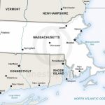 Vector Map Of Massachusetts Political | One Stop Map   Printable Map Of Massachusetts