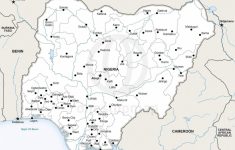 vector map of nigeria political one stop map printable map of nigeria Vector Map Of Nigeria Political | One Stop Map - Printable Map Of Nigeria