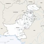 Vector Map Of Pakistan Political | One Stop Map   Printable Map Of Pakistan