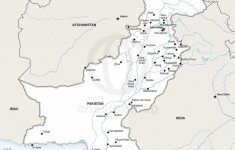 Vector Map Of Pakistan Political | One Stop Map - Printable Map Of Pakistan