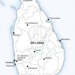 Vector Map Of Sri Lanka Political | One Stop Map   Printable Map Of Sri Lanka