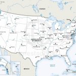 Vector Map Of United States Of America | One Stop Map   Free Printable Us Maps State And City