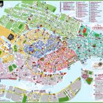 Venice Attractions Map Pdf   Free Printable Tourist Map Venice   Printable Map Of Venice