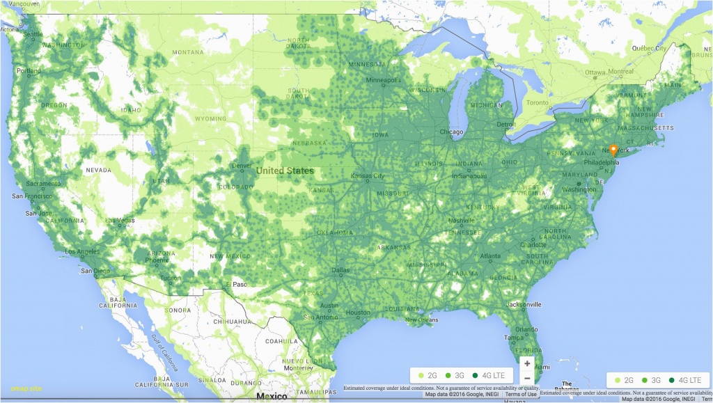 Verizon Wireless Coverage Map Texas - Printable Maps