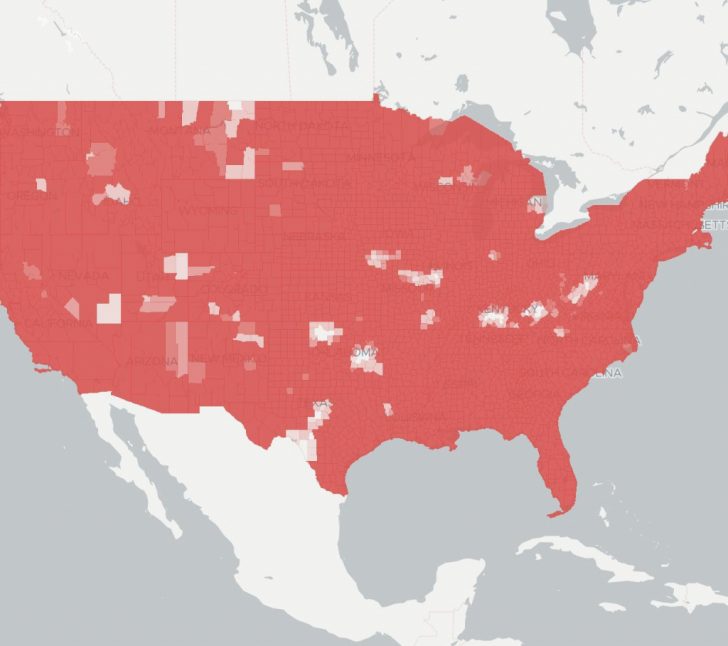 Verizon Map Coverage Texas