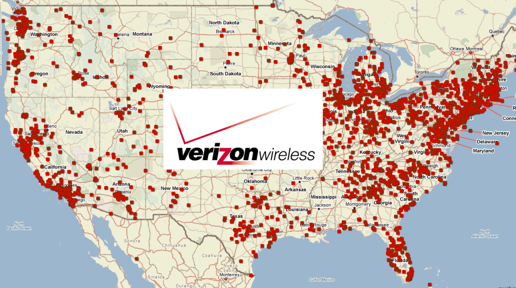 Verizon Wireless Plans And Coverage Review - Verizon Coverage Map California