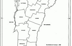 Vermont Free Map - Printable Map Of Vermont