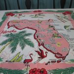 Vintage Florida Tablecloth | Donna Marie's In 2019 | Florida Style   Vintage Florida Map Tablecloth