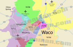 Waco Zip Code Map | Mortgage Resources - Map Of Waco Texas And Surrounding Area