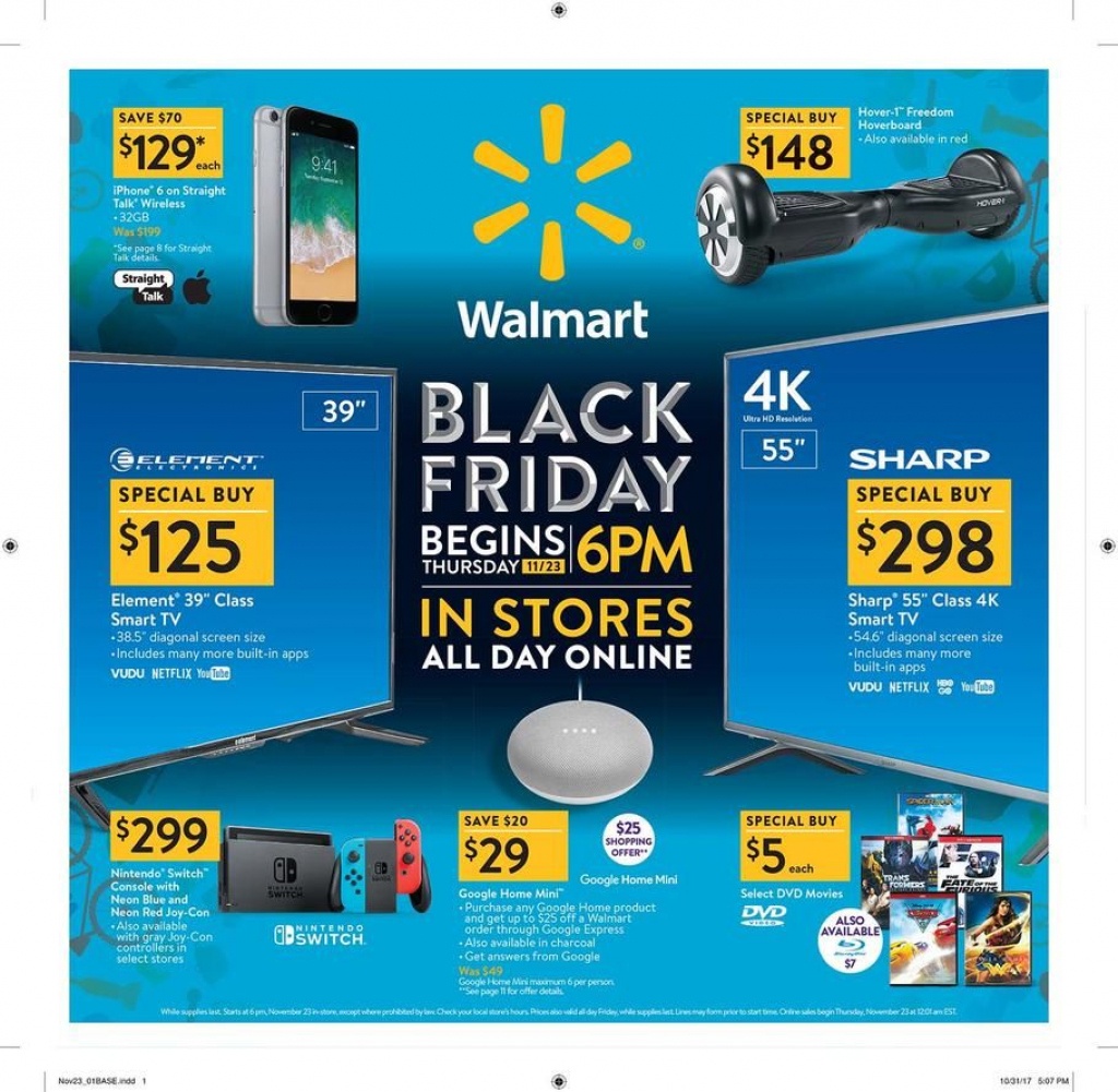 Walmart Black Friday 2017 Ad Scan Deals And Sales #coupons The 32 - Printable Walmart Black Friday Map