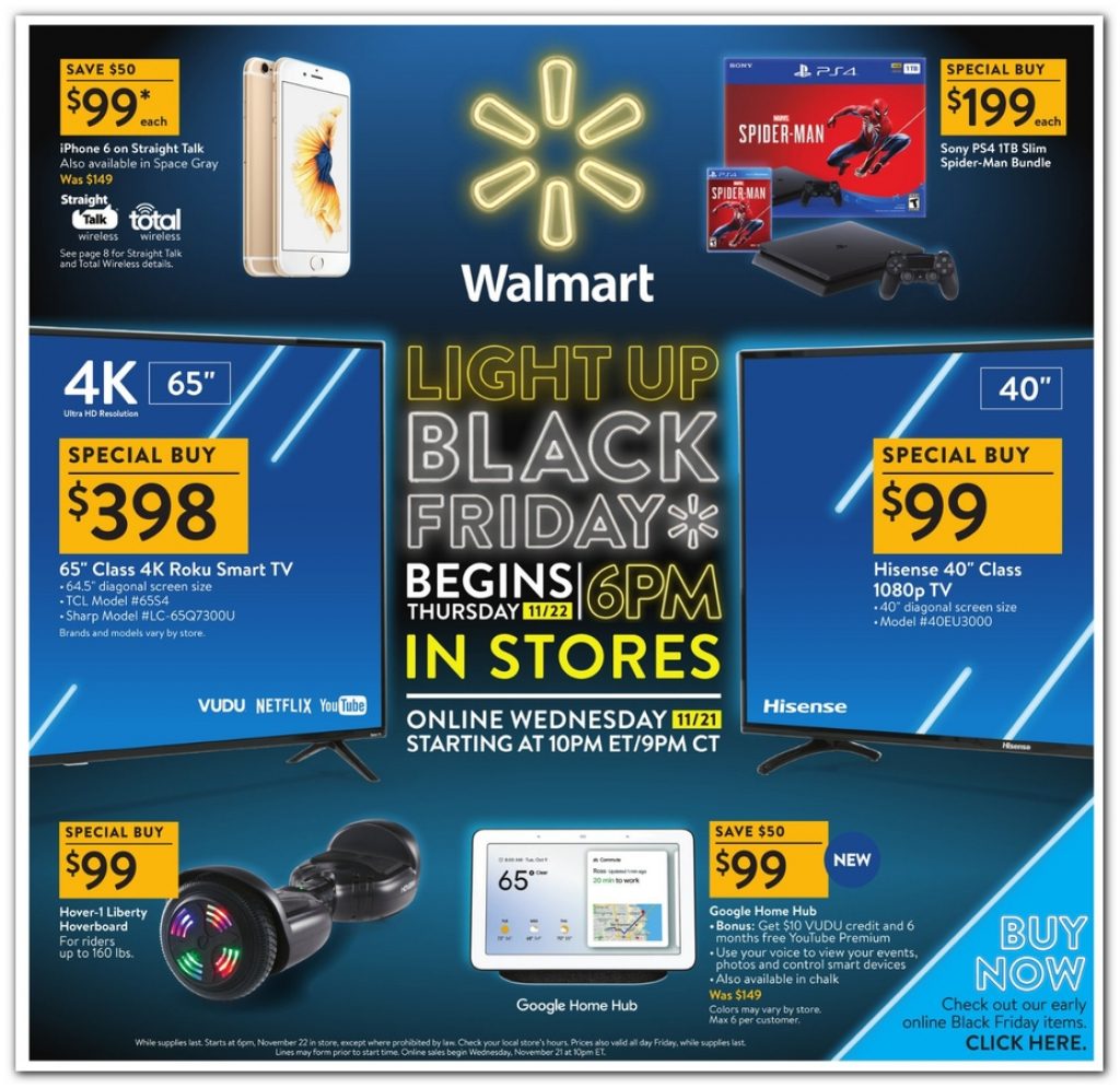 Walmart Black Friday 2019 Ad, Deals And Sales - Printable Walmart Black Friday Map | Printable Maps