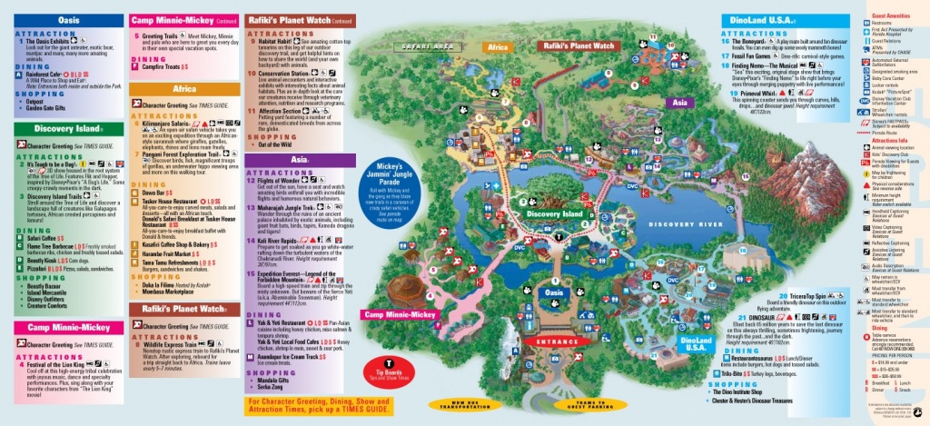 Walt Disney World Map - World Wide Maps - Walt Disney Florida Map