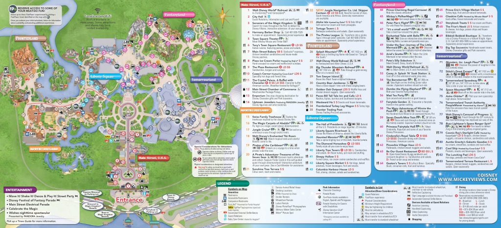 Walt Disney World Maps - Animal Kingdom Florida Map | Printable Maps