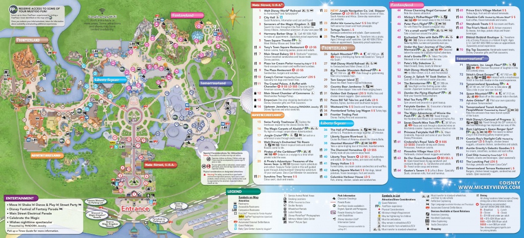 Walt Disney World Maps - Animal Kingdom Florida Map