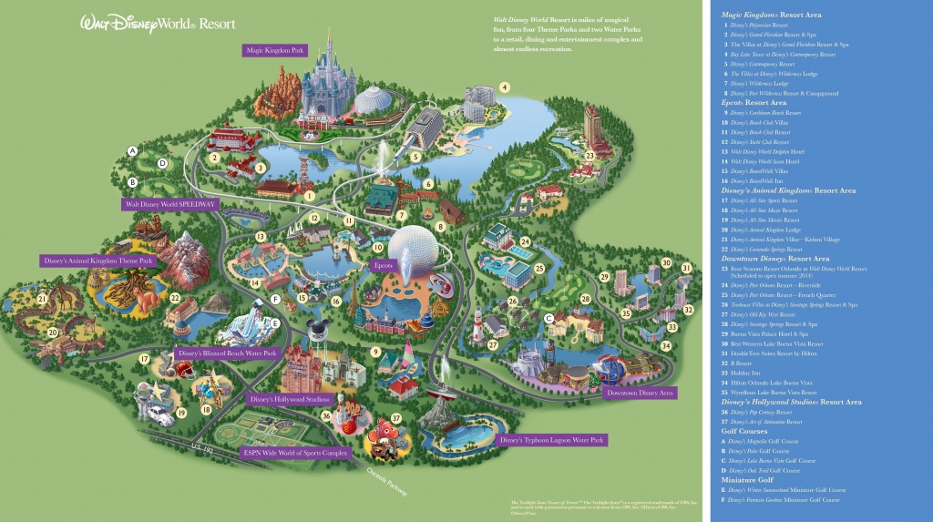 Walt Disney World Maps - Parks And Resorts In 2019 | Travel - Theme - Disney Parks Florida Map