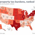 Want To See How America Is Changing? Property Taxes Hold The Answer   Texas Property Tax Map