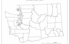 washington blank map washington state counties map printable Washington Blank Map - Washington State Counties Map Printable