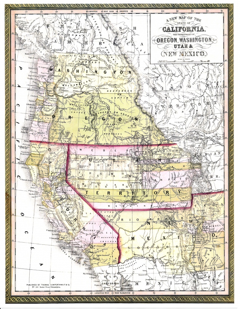 Washington County Maps And Charts - Early California Maps