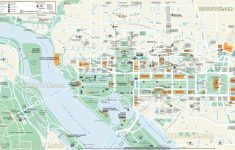 Washington Dc Maps - Top Tourist Attractions - Free, Printable City - Printable Map Of Washington Dc Attractions
